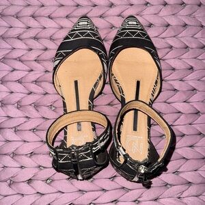 Black and White Women's Shoes